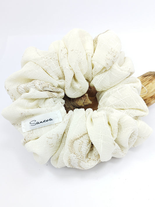 Scrunchie natur blonde