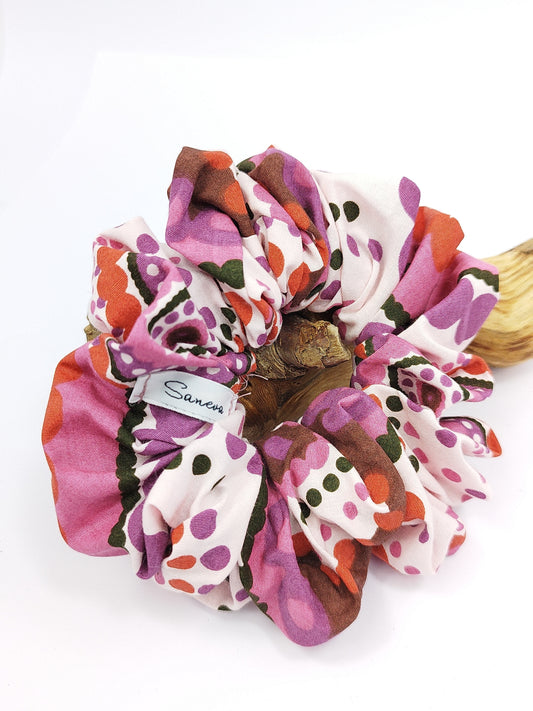 Scrunchie retro pink